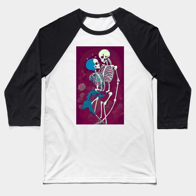 Decompose With Me #6 Holliday Valentine Holloween Spooky Love Baseball T-Shirt by ShopSunday